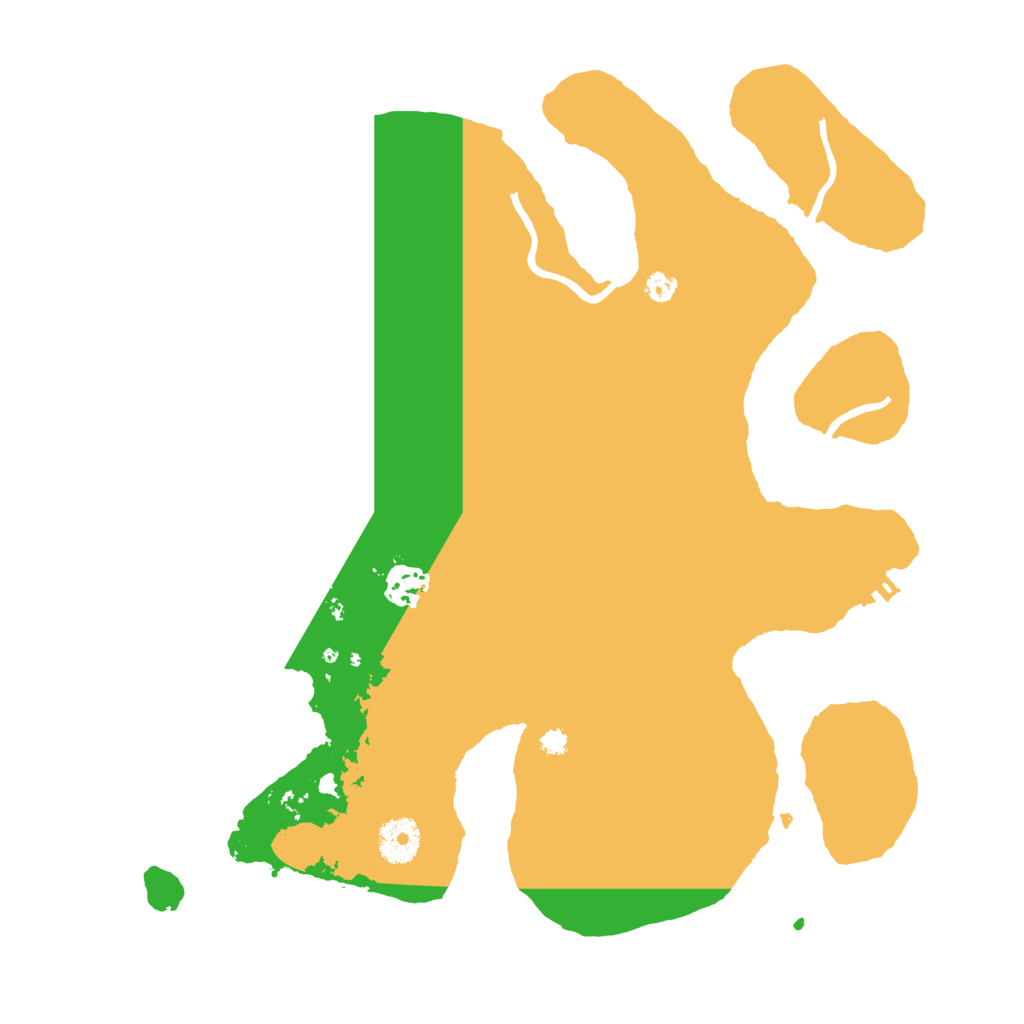 Biome Rust Map: Procedural Map, Size: 3500, Seed: 789120302