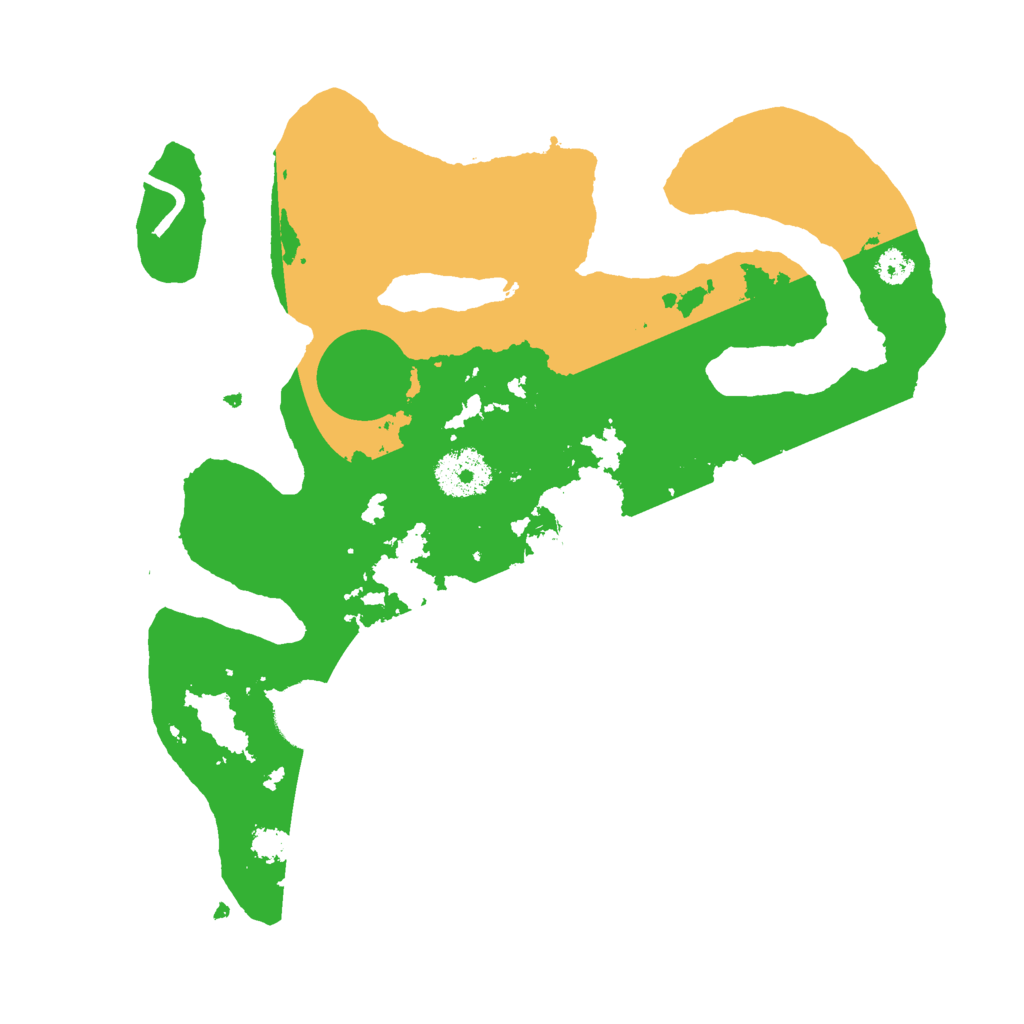 Biome Rust Map: Procedural Map, Size: 3000, Seed: 5344284