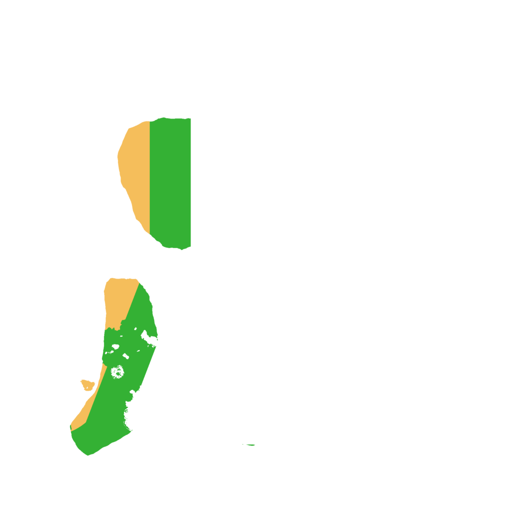 Biome Rust Map: Procedural Map, Size: 2000, Seed: 1446483892