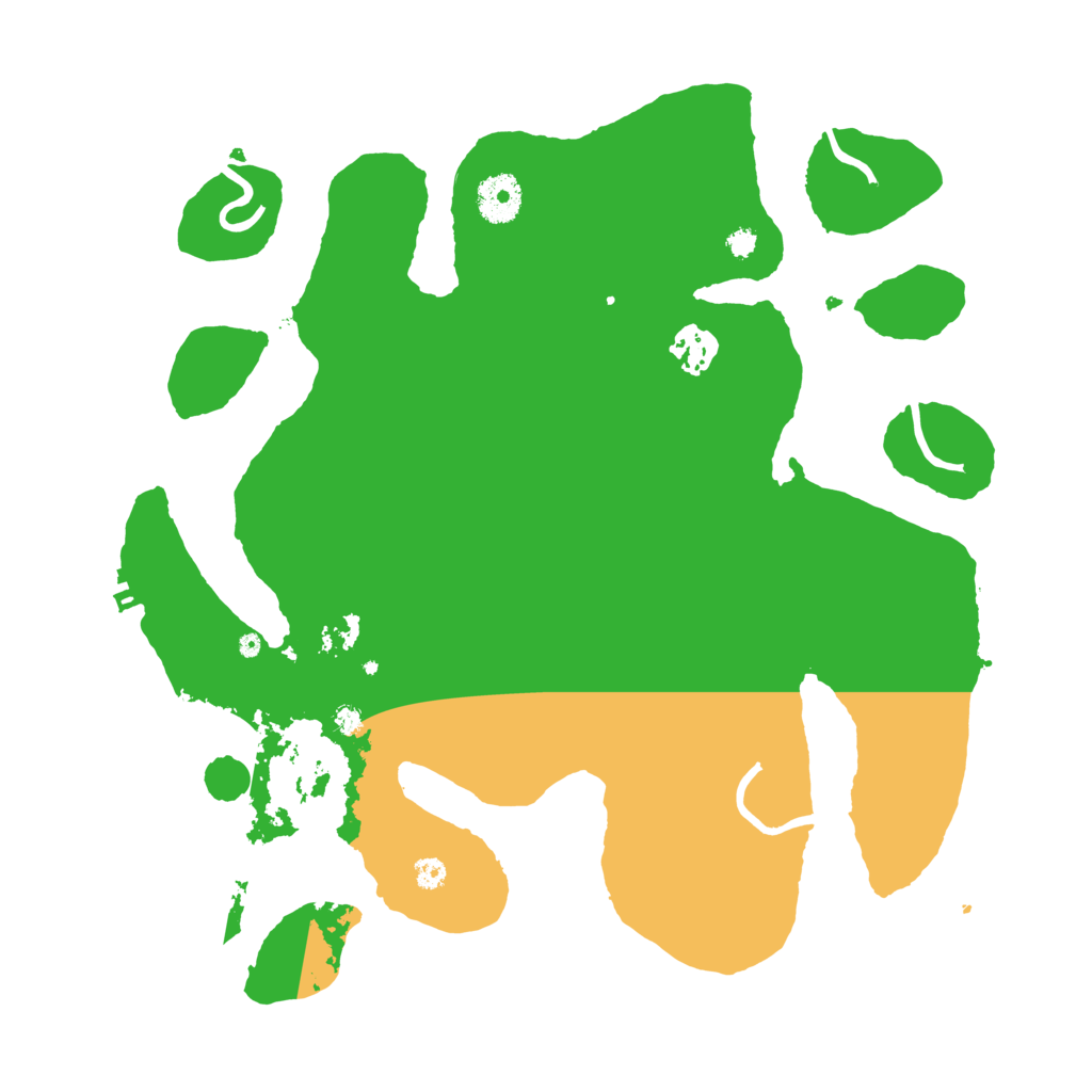 Biome Rust Map: Procedural Map, Size: 3500, Seed: 4977