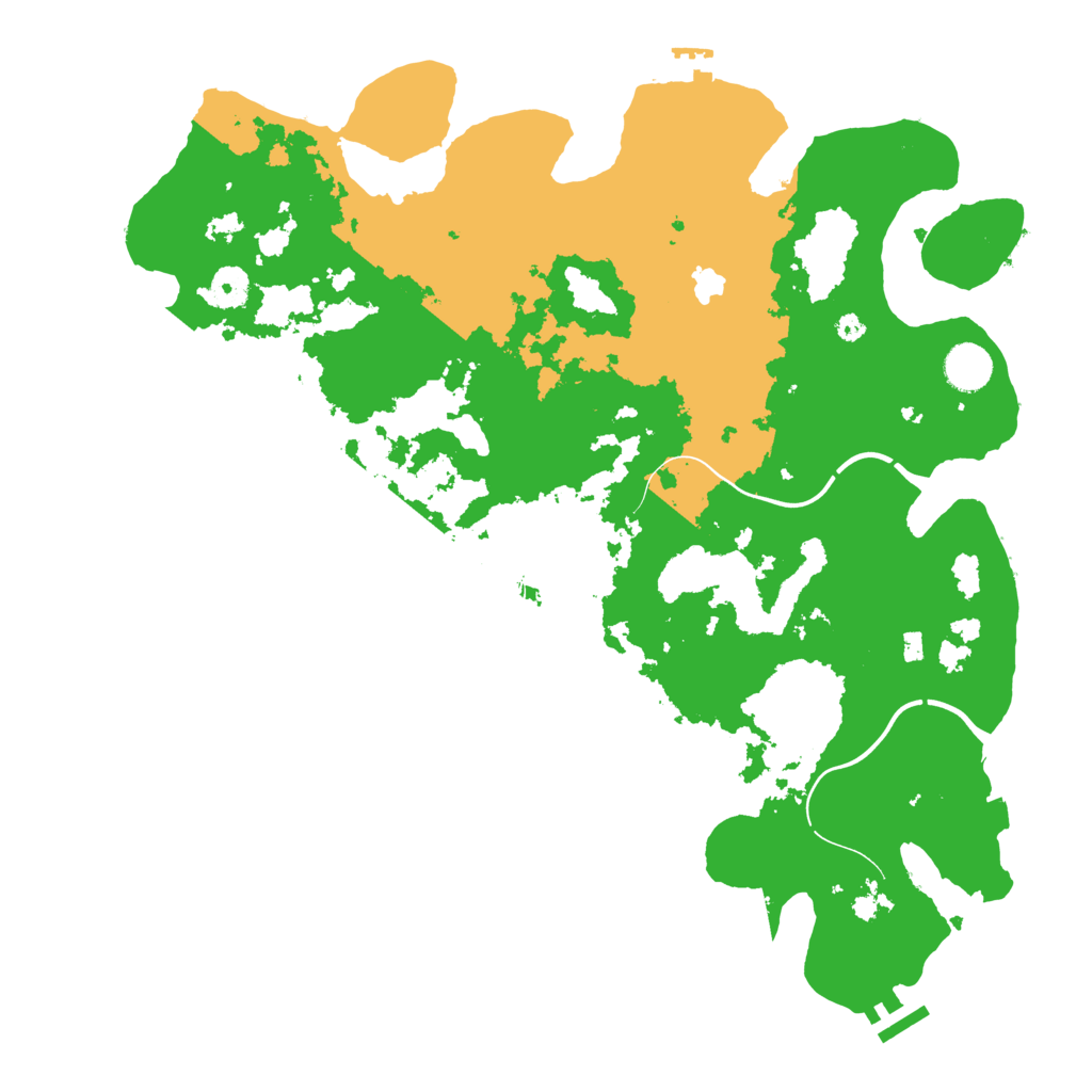Biome Rust Map: Procedural Map, Size: 4000, Seed: 498601953