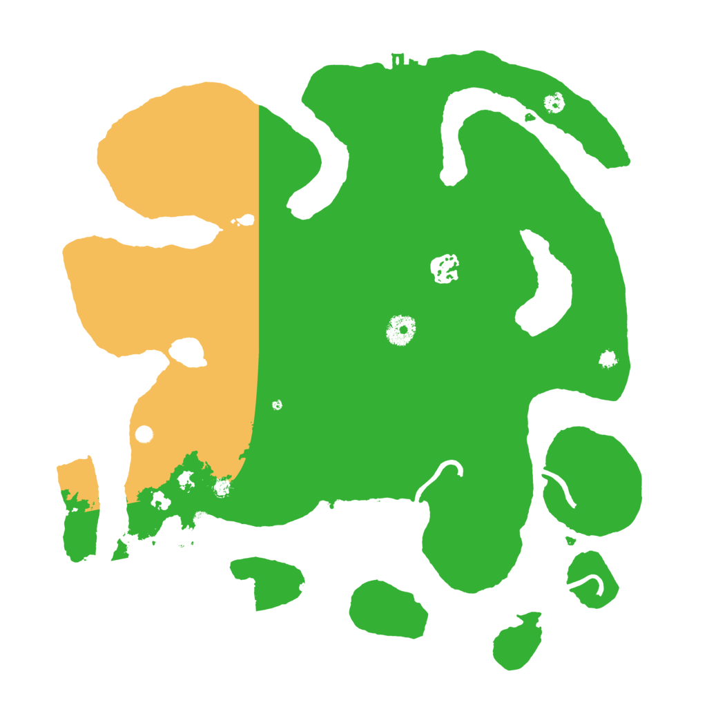 Biome Rust Map: Procedural Map, Size: 3550, Seed: 668551962