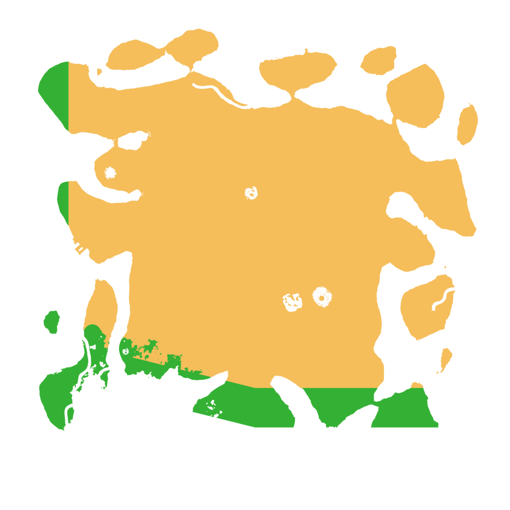 Biome Rust Map: Procedural Map, Size: 4000, Seed: 21374