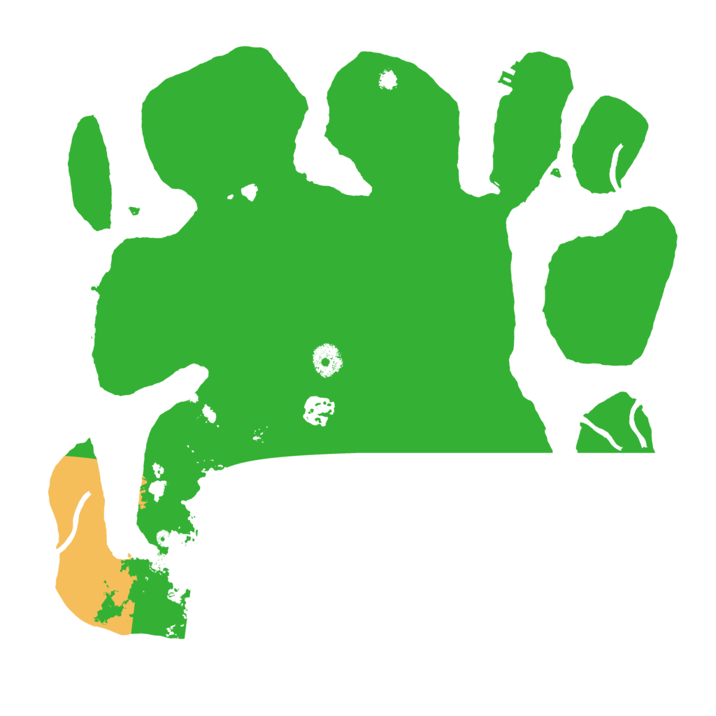 Biome Rust Map: Procedural Map, Size: 3500, Seed: 861622938