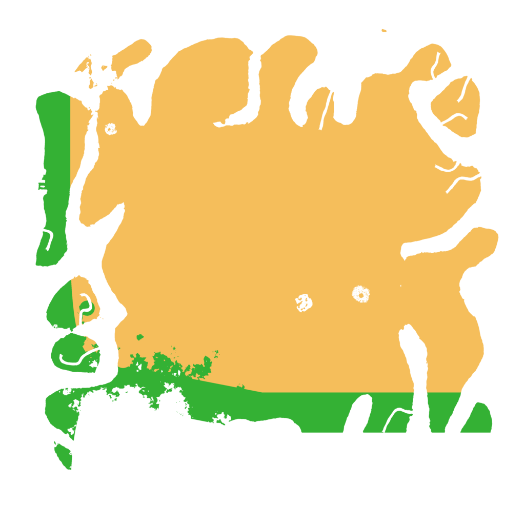 Biome Rust Map: Procedural Map, Size: 4600, Seed: 47