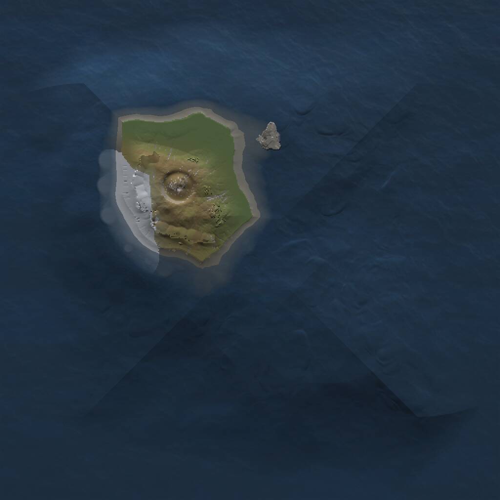 Rust Map: Procedural Map, Size: 1000, Seed: 324113, 1 Monuments