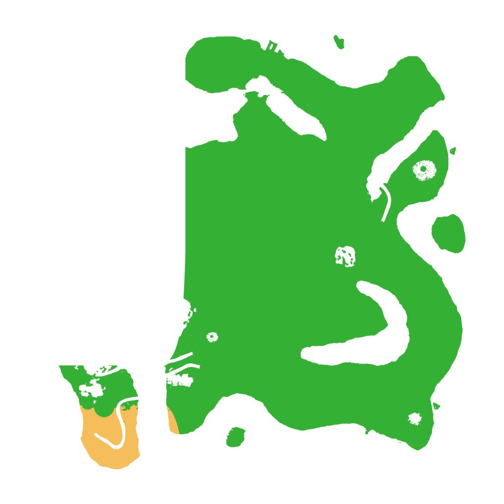 Biome Rust Map: Procedural Map, Size: 3500, Seed: 419749648