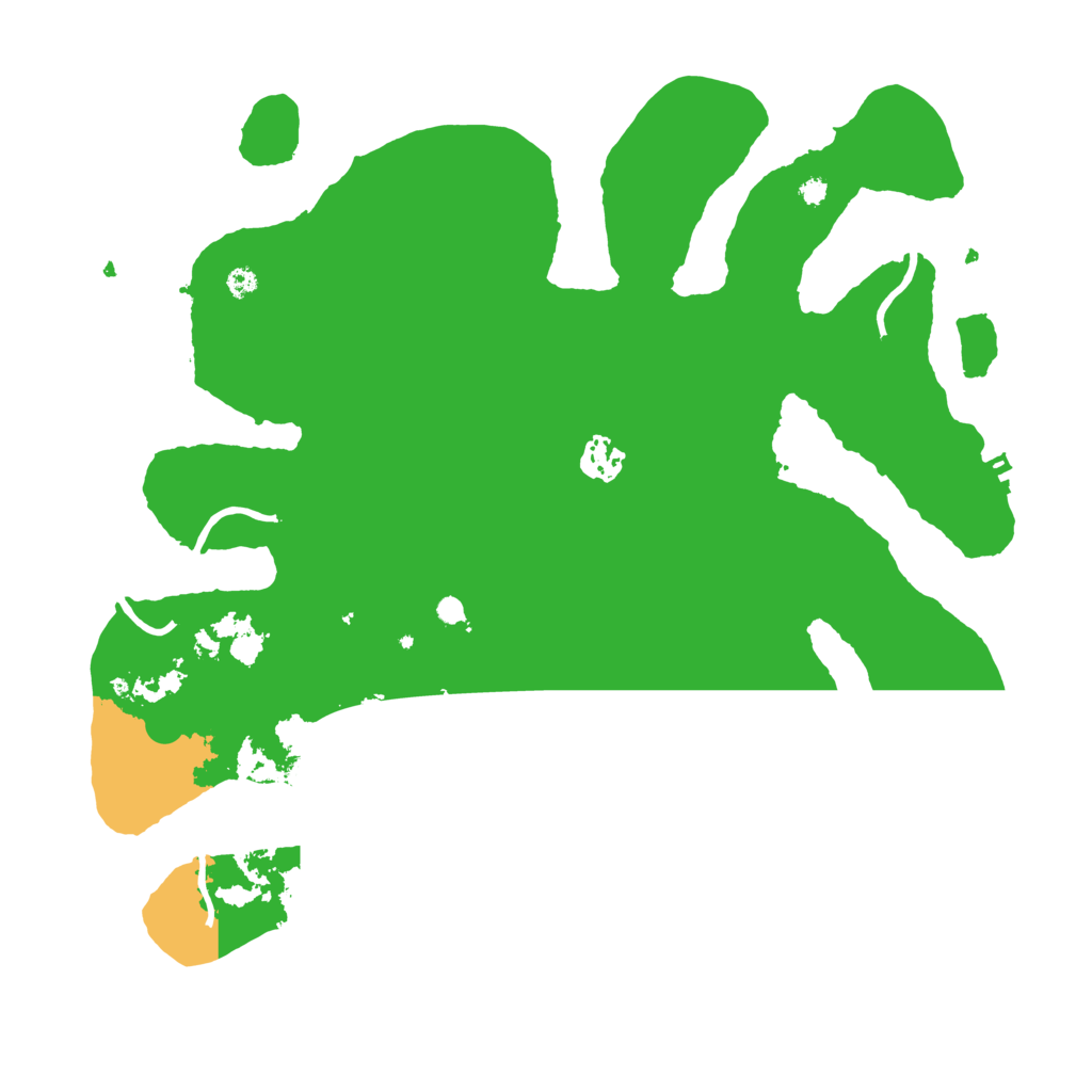 Biome Rust Map: Procedural Map, Size: 3700, Seed: 65816166