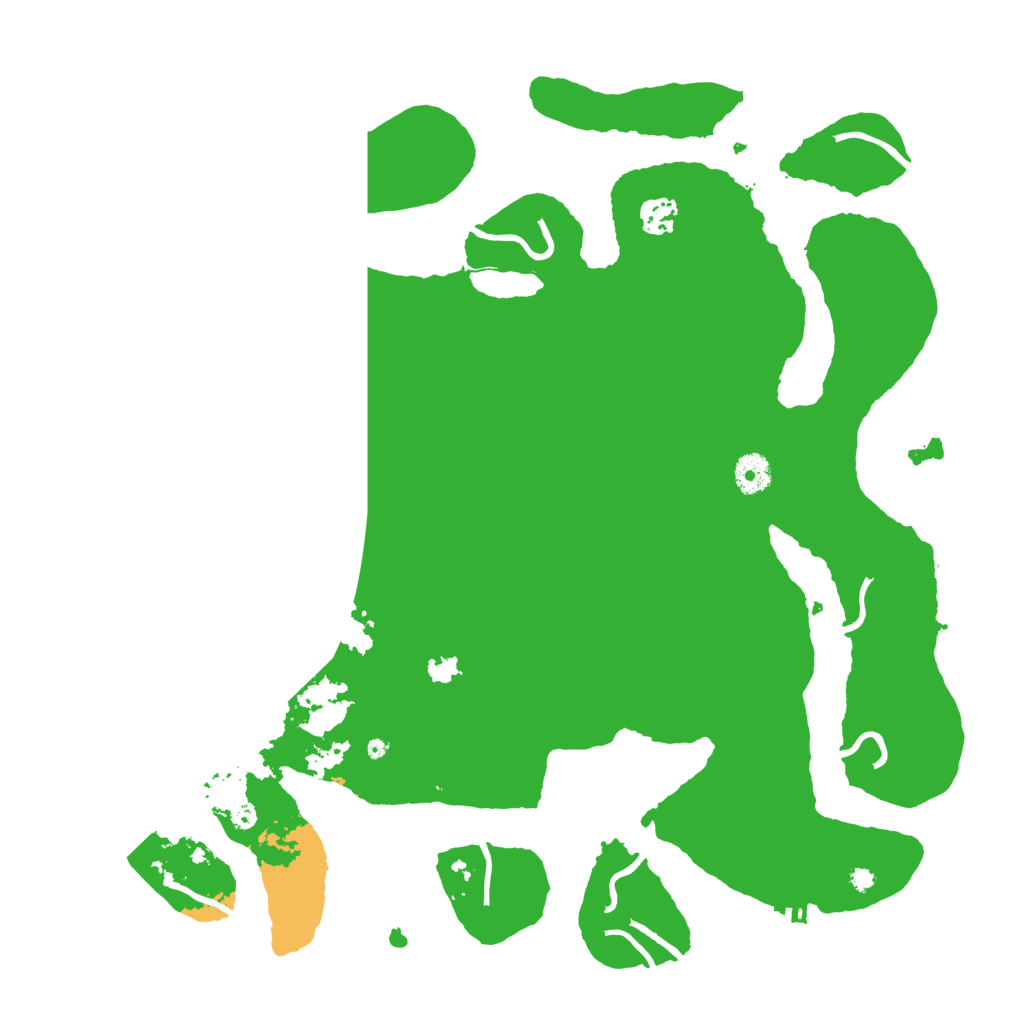 Biome Rust Map: Procedural Map, Size: 4000, Seed: 185435