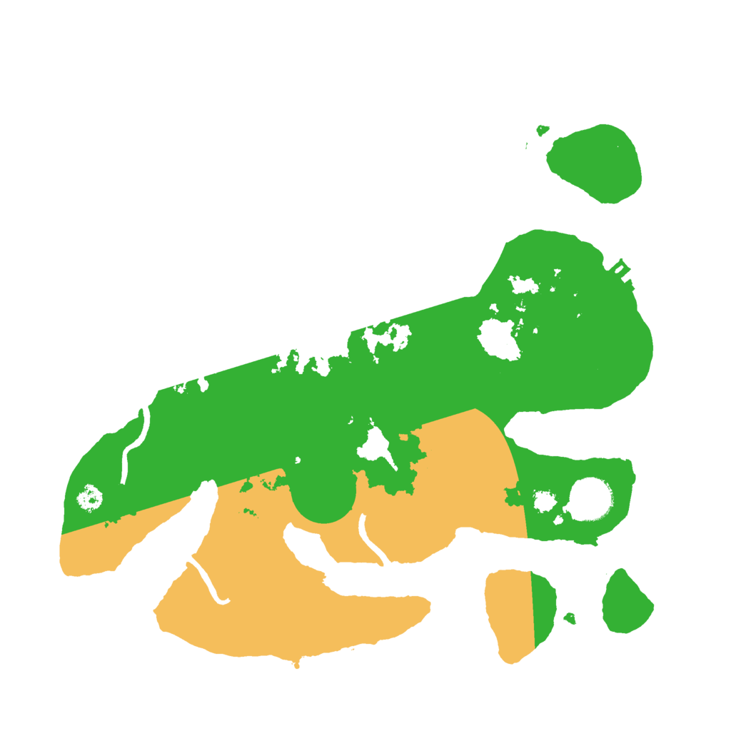 Biome Rust Map: Procedural Map, Size: 3000, Seed: 636152