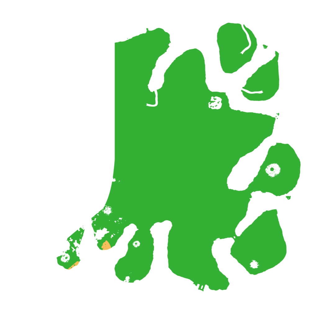 Biome Rust Map: Procedural Map, Size: 3500, Seed: 22043399