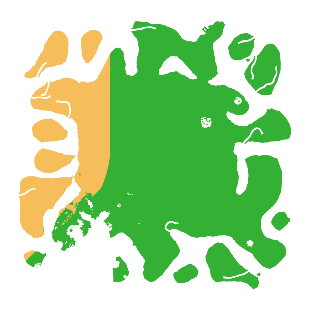 Biome Rust Map: Procedural Map, Size: 4250, Seed: 10989