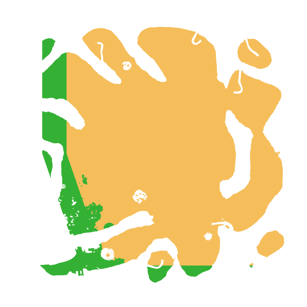 Biome Rust Map: Procedural Map, Size: 3501, Seed: 1583655541