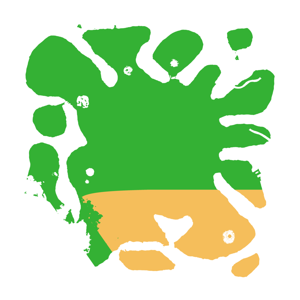 Biome Rust Map: Procedural Map, Size: 3500, Seed: 336661954