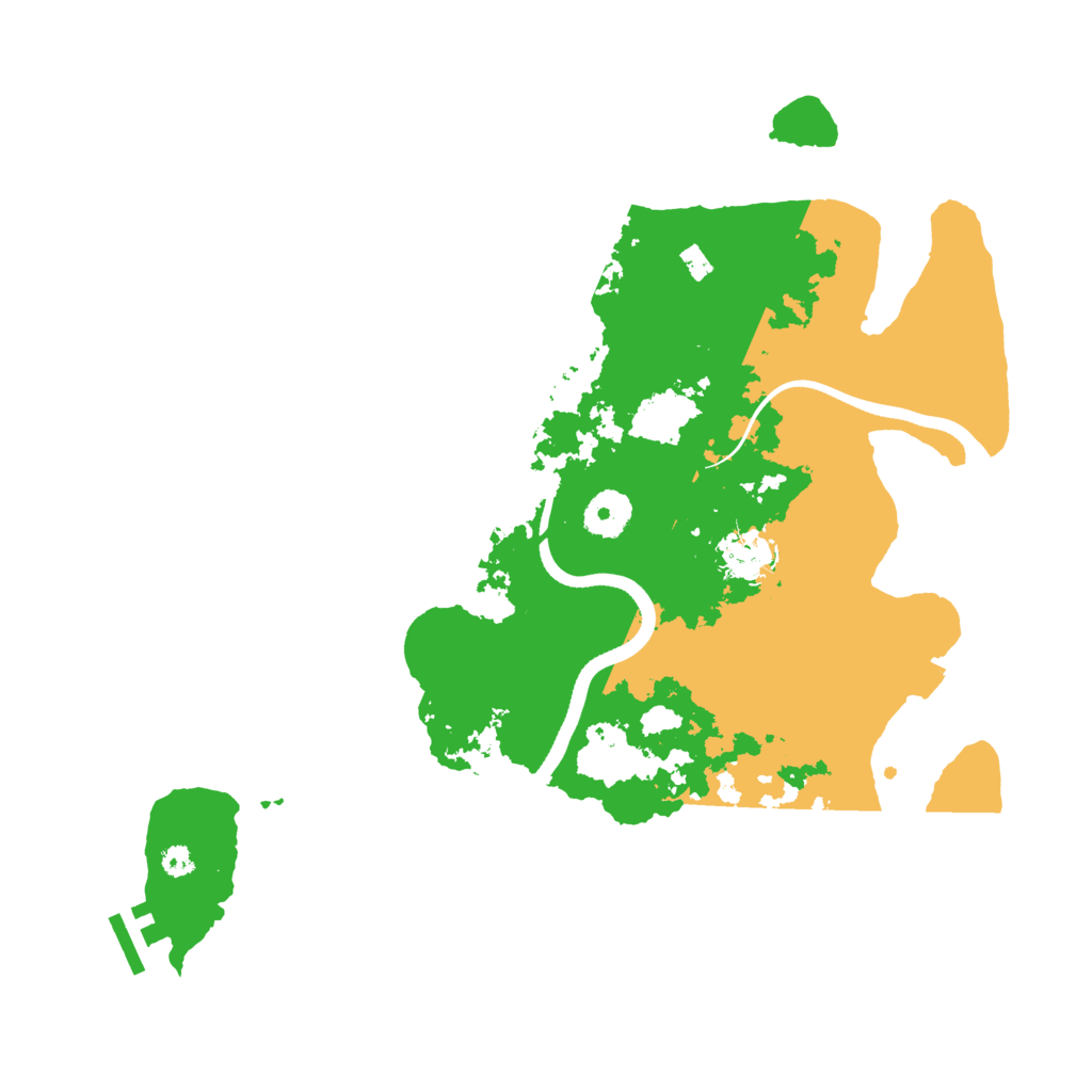 Biome Rust Map: Procedural Map, Size: 3500, Seed: 1789794063