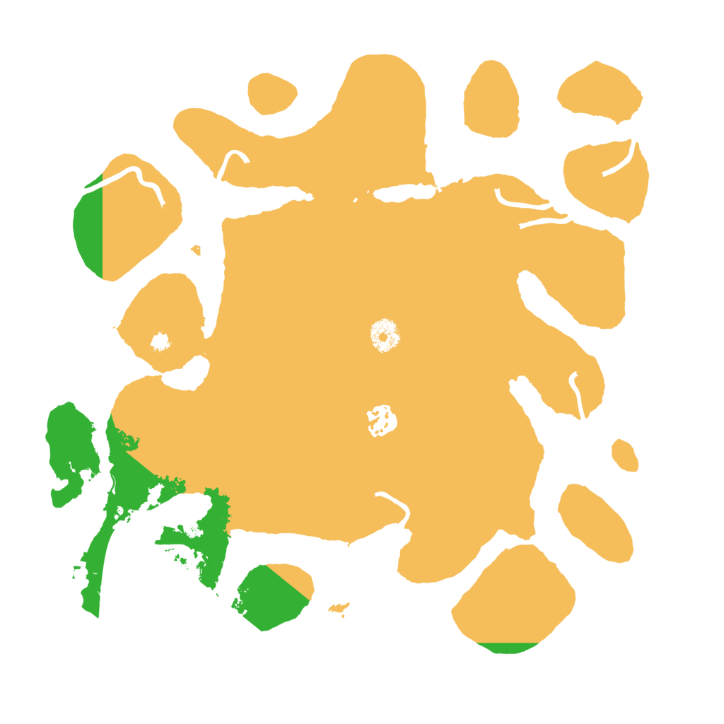 Biome Rust Map: Procedural Map, Size: 3500, Seed: 1638204630