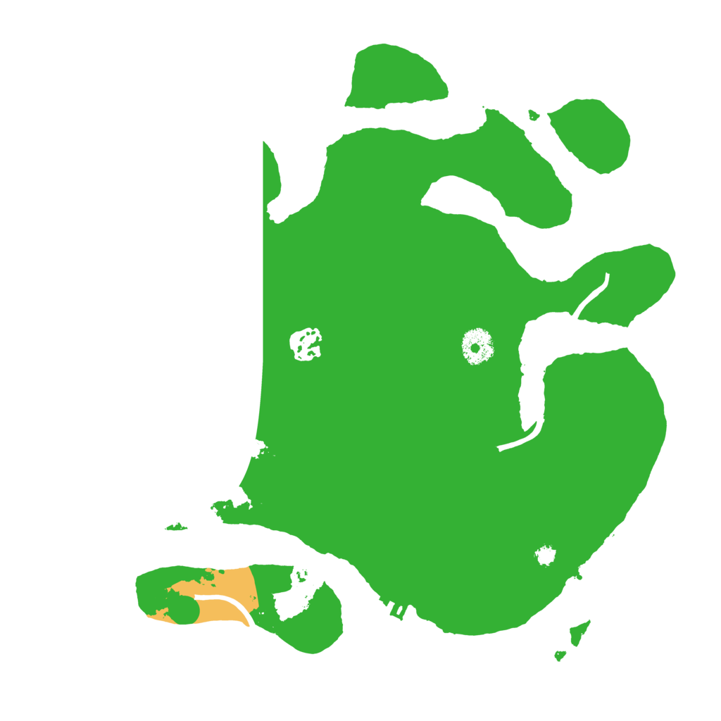 Biome Rust Map: Procedural Map, Size: 3200, Seed: 24331