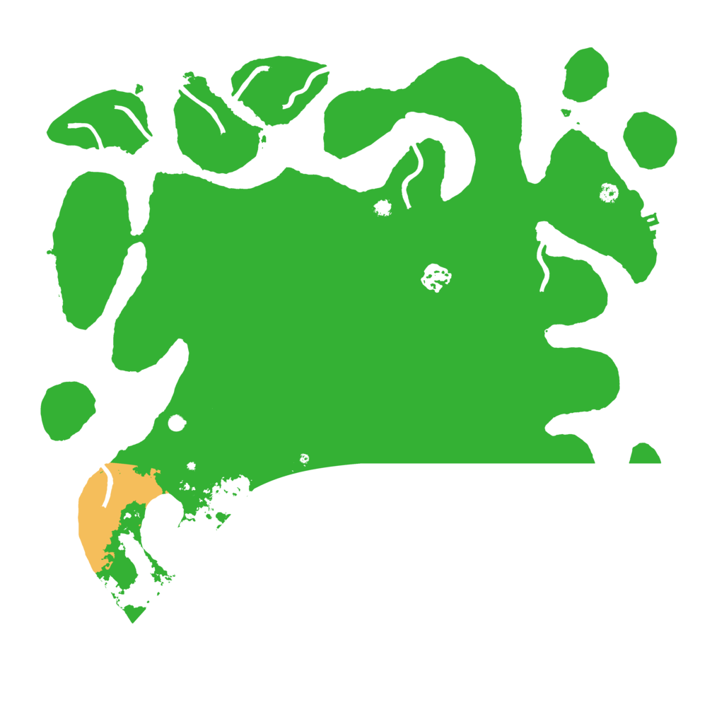 Biome Rust Map: Procedural Map, Size: 3875, Seed: 699002818