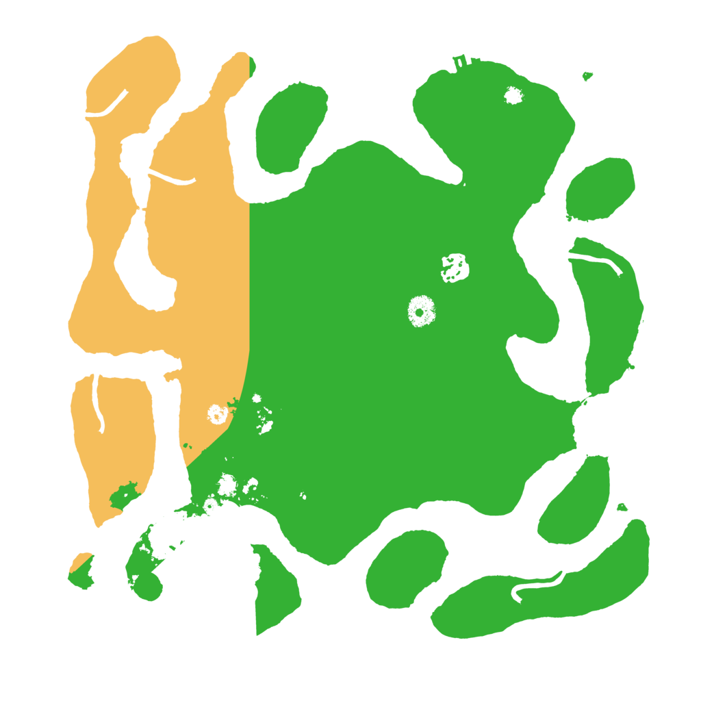 Biome Rust Map: Procedural Map, Size: 3550, Seed: 960042