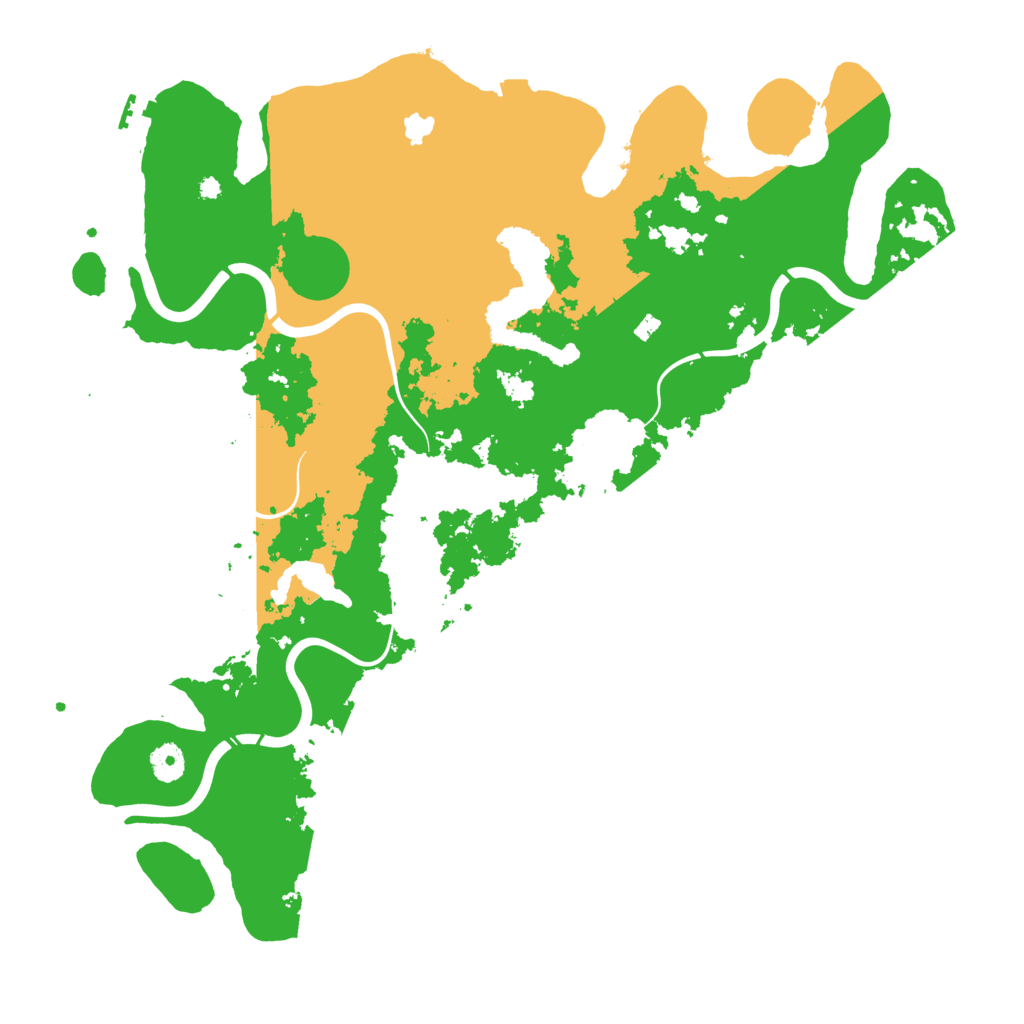 Biome Rust Map: Procedural Map, Size: 4250, Seed: 948820781