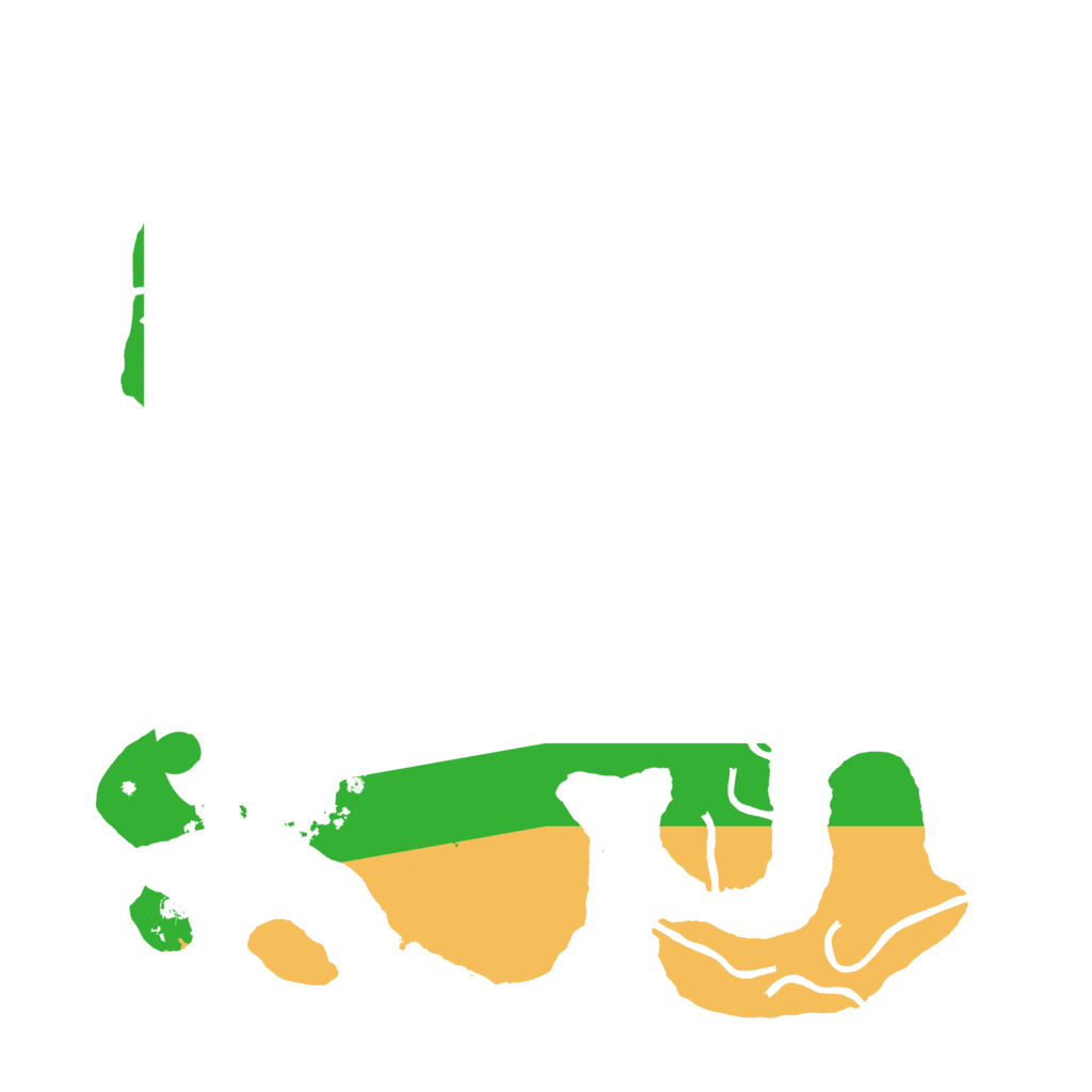 Biome Rust Map: Procedural Map, Size: 3500, Seed: 17364