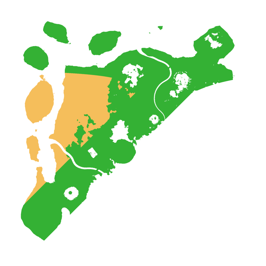 Biome Rust Map: Procedural Map, Size: 3000, Seed: 1667076637