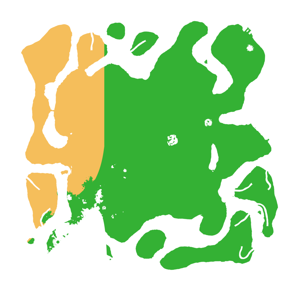 Biome Rust Map: Procedural Map, Size: 4000, Seed: 960042