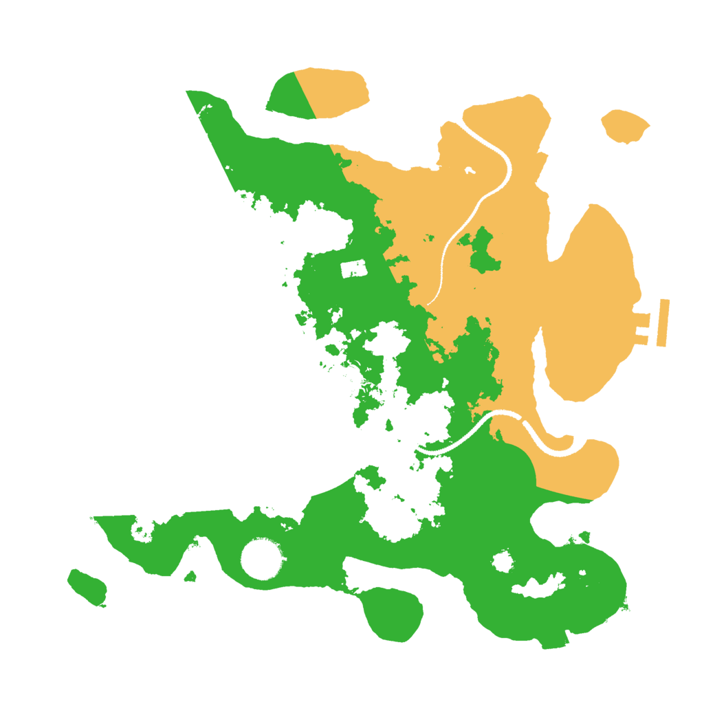 Biome Rust Map: Procedural Map, Size: 3000, Seed: 1900614037