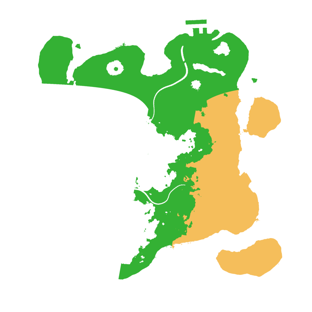 Biome Rust Map: Procedural Map, Size: 3000, Seed: 183013