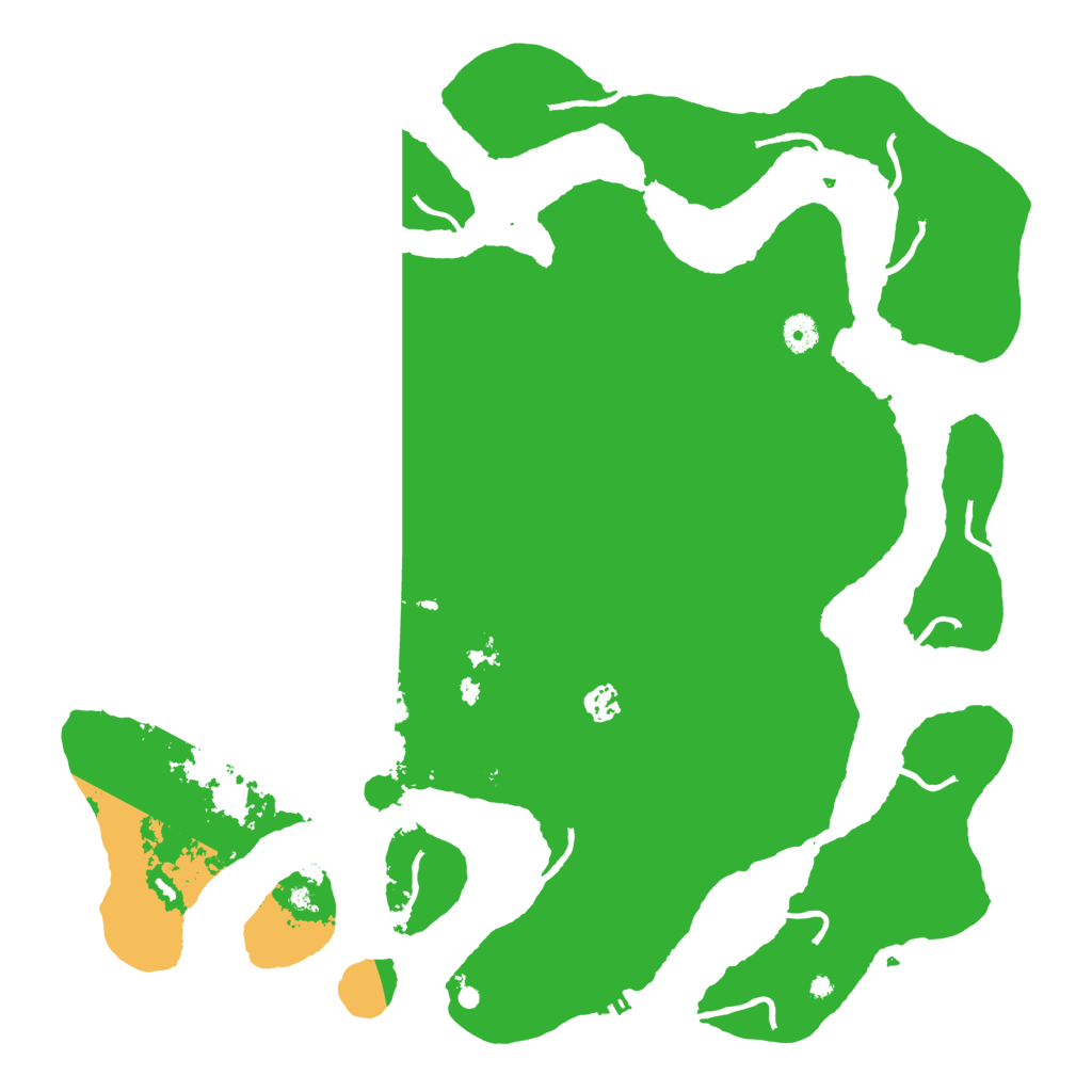 Biome Rust Map: Procedural Map, Size: 4500, Seed: 1685436188