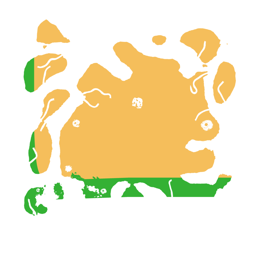 Biome Rust Map: Procedural Map, Size: 3500, Seed: 1743236192