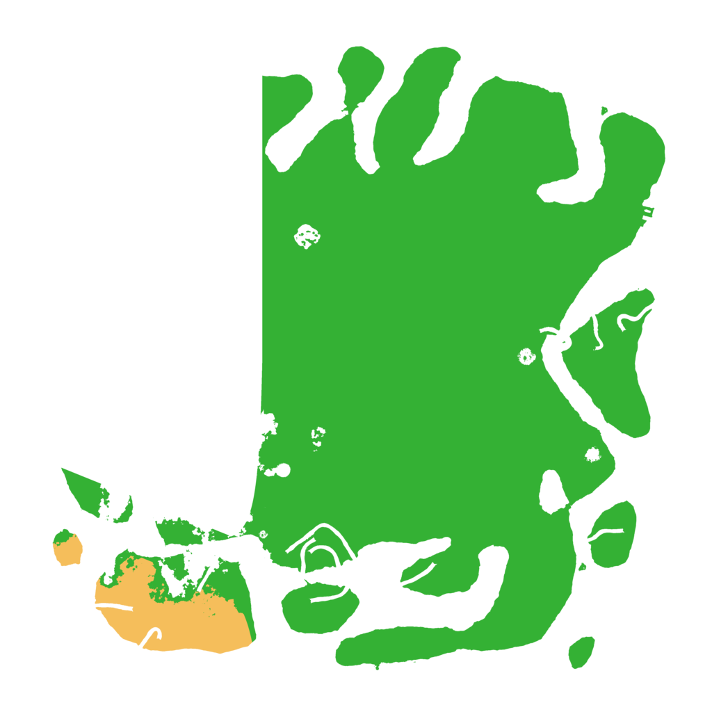 Biome Rust Map: Procedural Map, Size: 4500, Seed: 101221