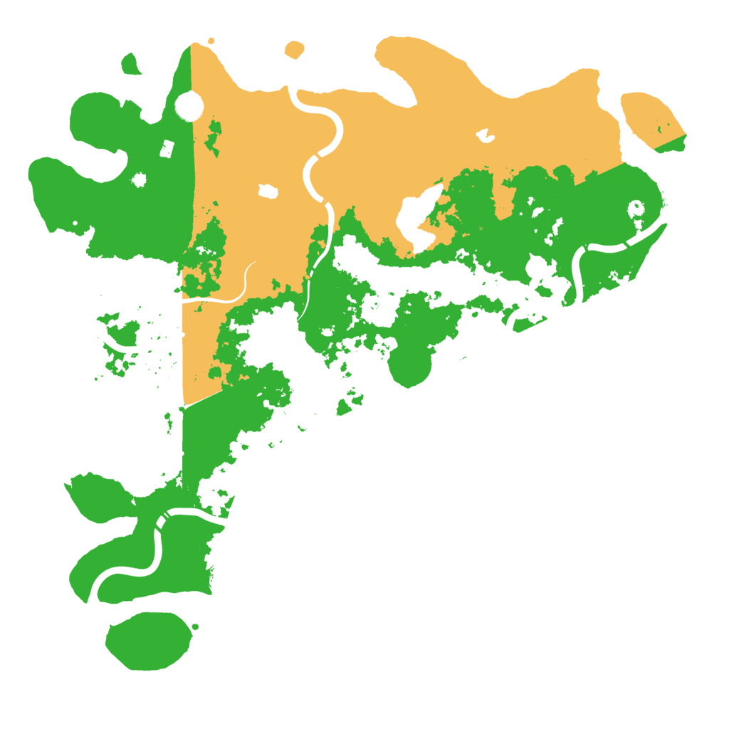 Biome Rust Map: Procedural Map, Size: 4500, Seed: 1222634997