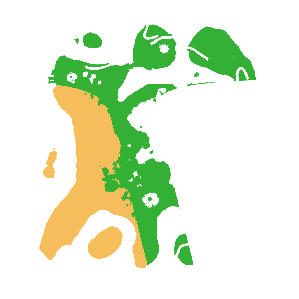 Biome Rust Map: Procedural Map, Size: 3000, Seed: 28121996