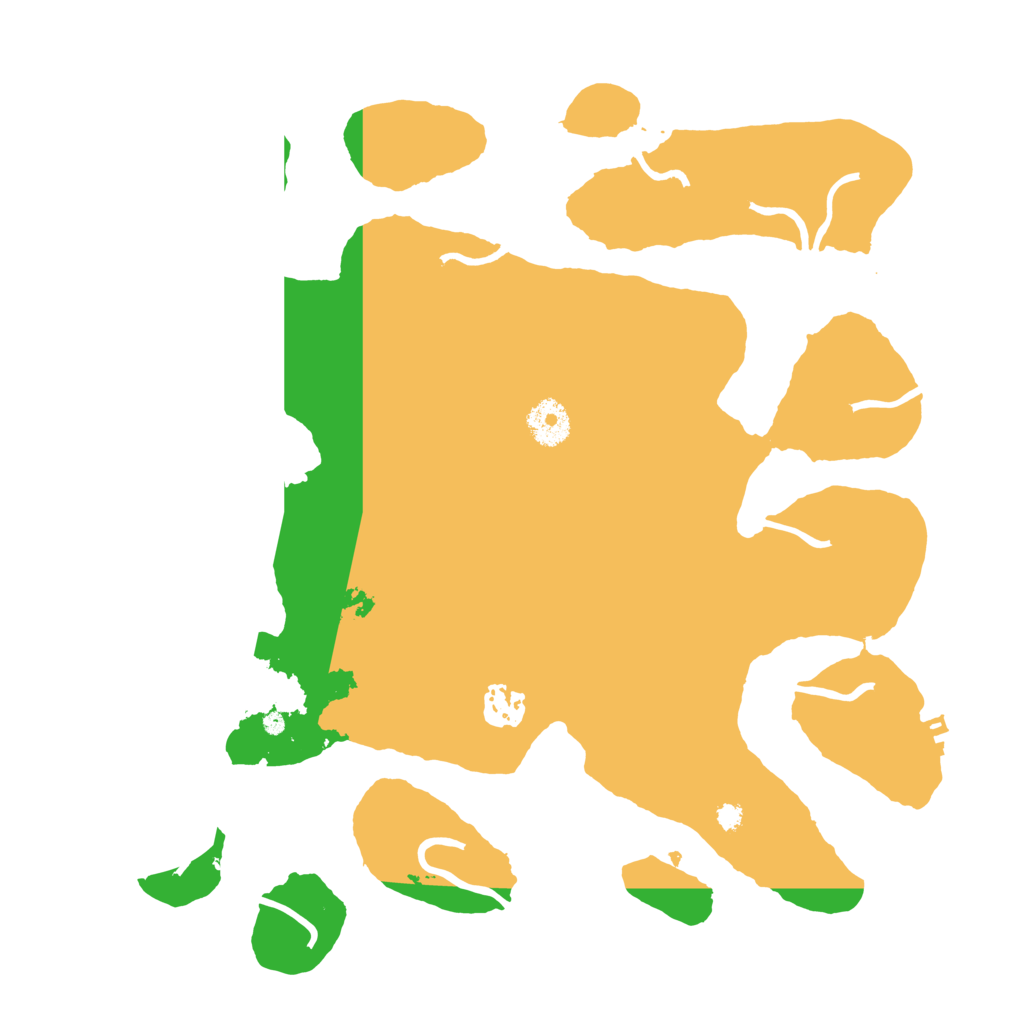 Biome Rust Map: Procedural Map, Size: 3500, Seed: 768724
