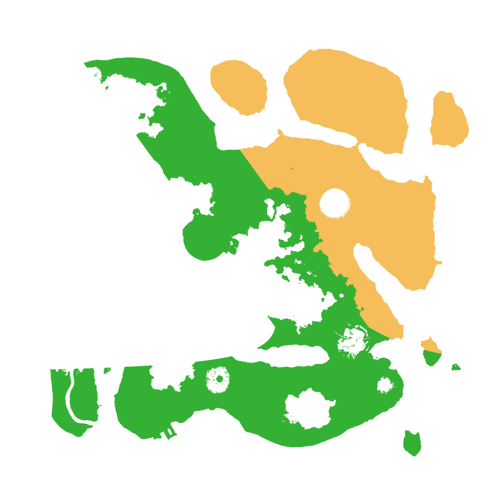 Biome Rust Map: Procedural Map, Size: 3000, Seed: 819616408