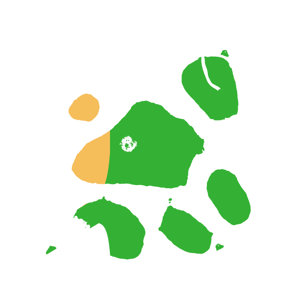 Biome Rust Map: Procedural Map, Size: 2000, Seed: 267