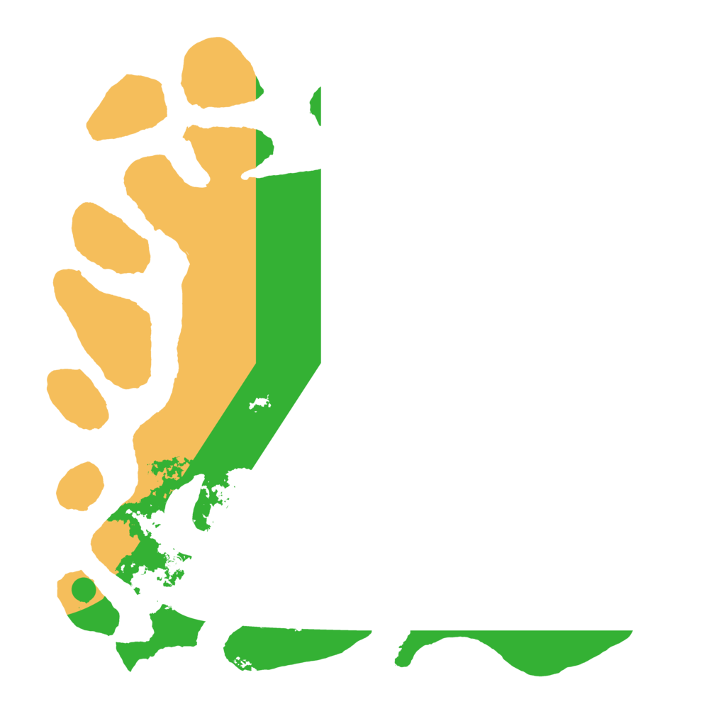 Biome Rust Map: Barren, Size: 4000, Seed: 1679853017