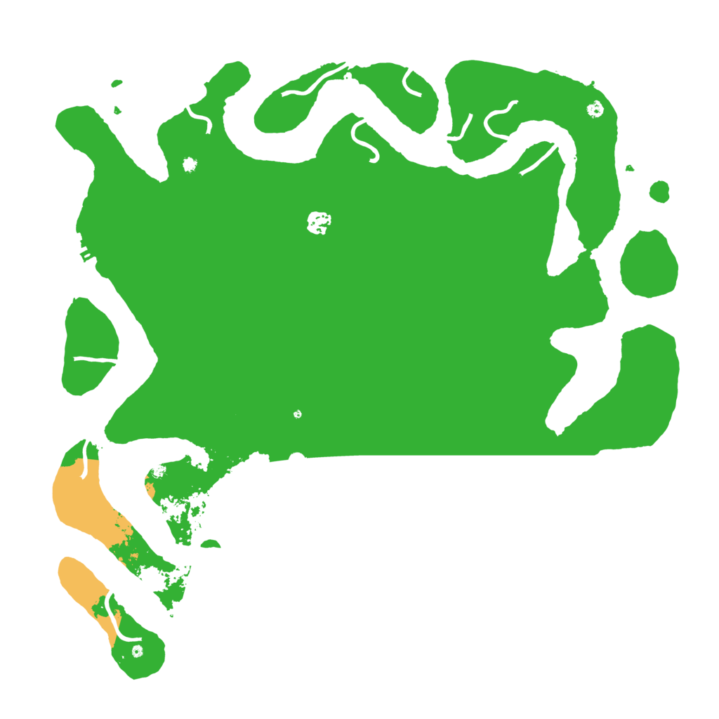 Biome Rust Map: Procedural Map, Size: 4500, Seed: 37233