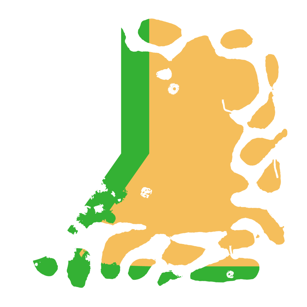 Biome Rust Map: Procedural Map, Size: 4200, Seed: 119243356