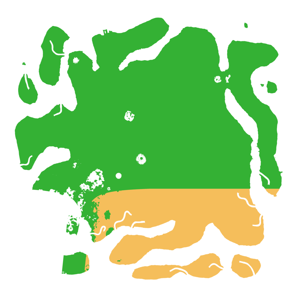 Biome Rust Map: Procedural Map, Size: 4500, Seed: 351726002