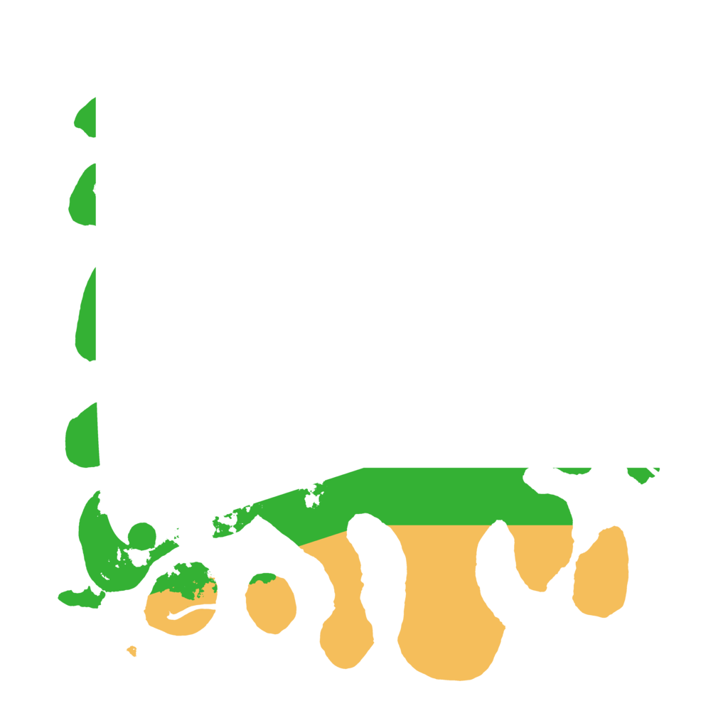 Biome Rust Map: Procedural Map, Size: 3500, Seed: 1997220317