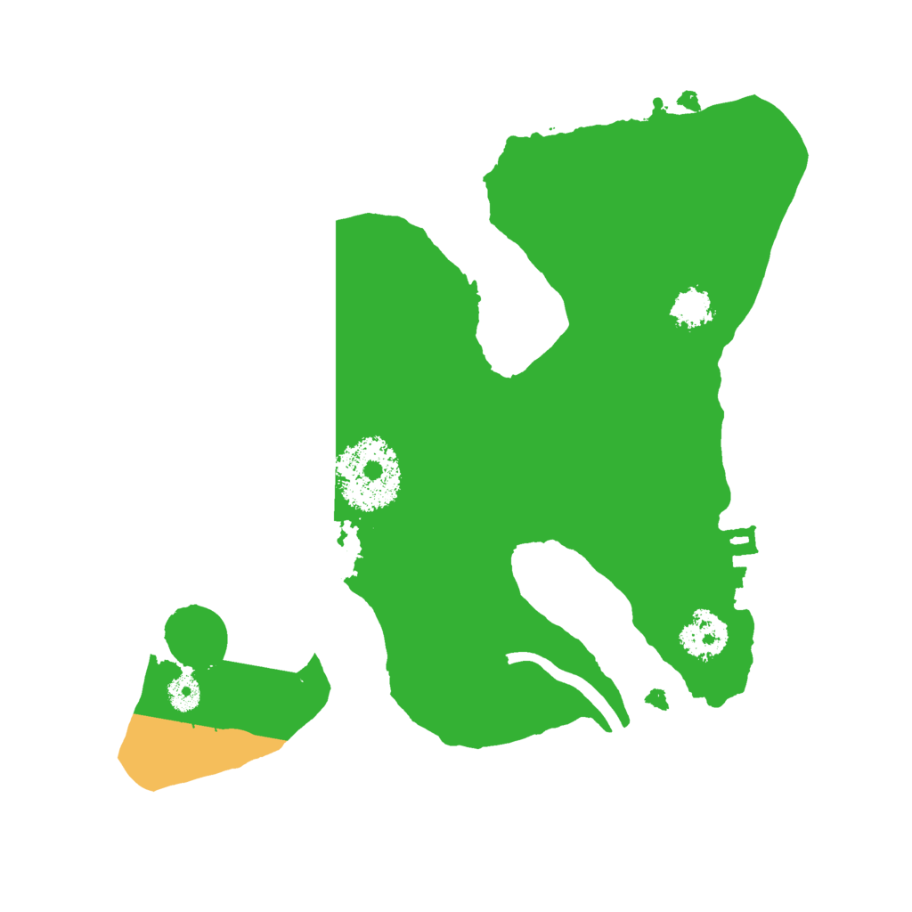 Biome Rust Map: Procedural Map, Size: 2000, Seed: 1372970430