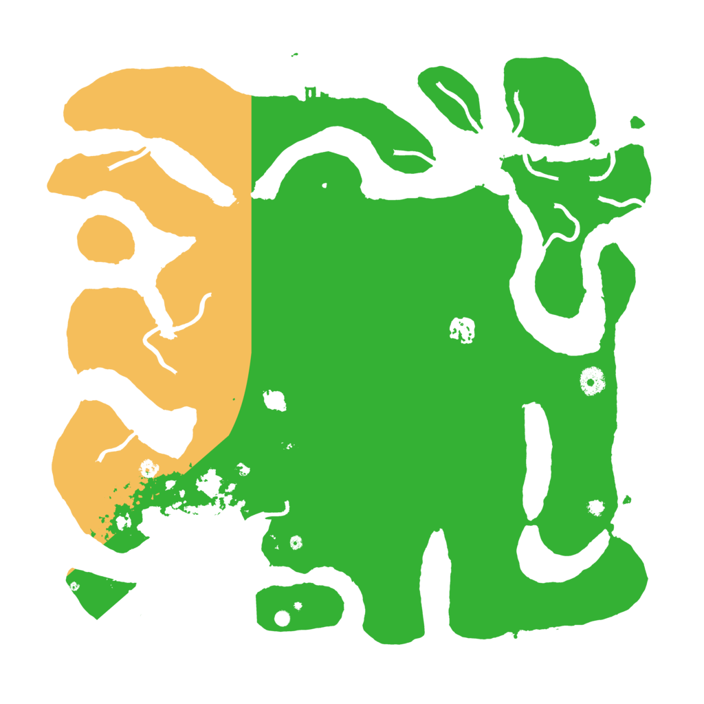 Biome Rust Map: Procedural Map, Size: 3955, Seed: 5000001