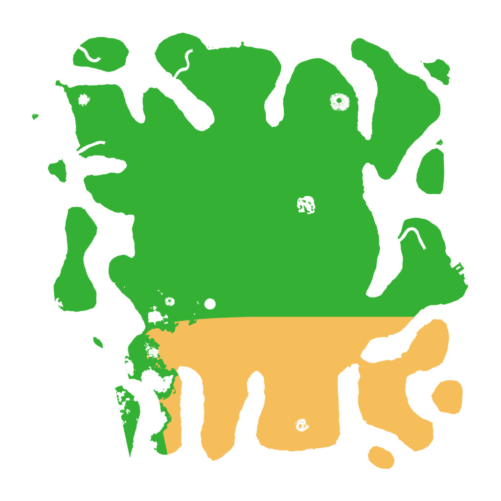 Biome Rust Map: Procedural Map, Size: 4000, Seed: 44375