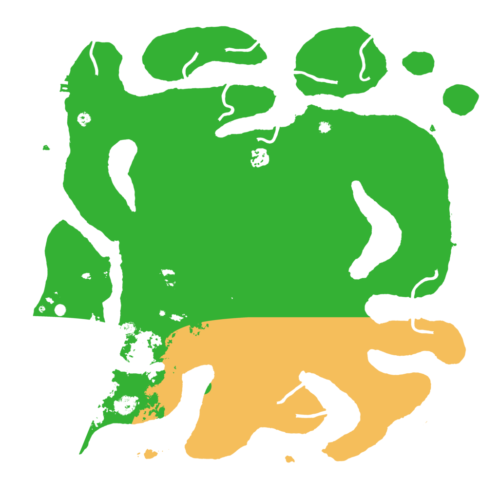 Biome Rust Map: Procedural Map, Size: 3900, Seed: 462