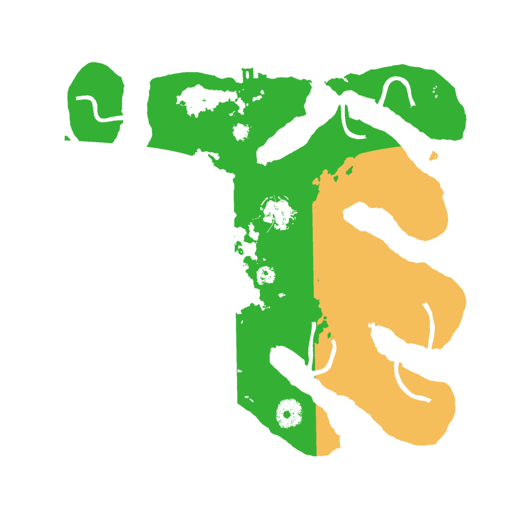 Biome Rust Map: Procedural Map, Size: 2839, Seed: 507376768