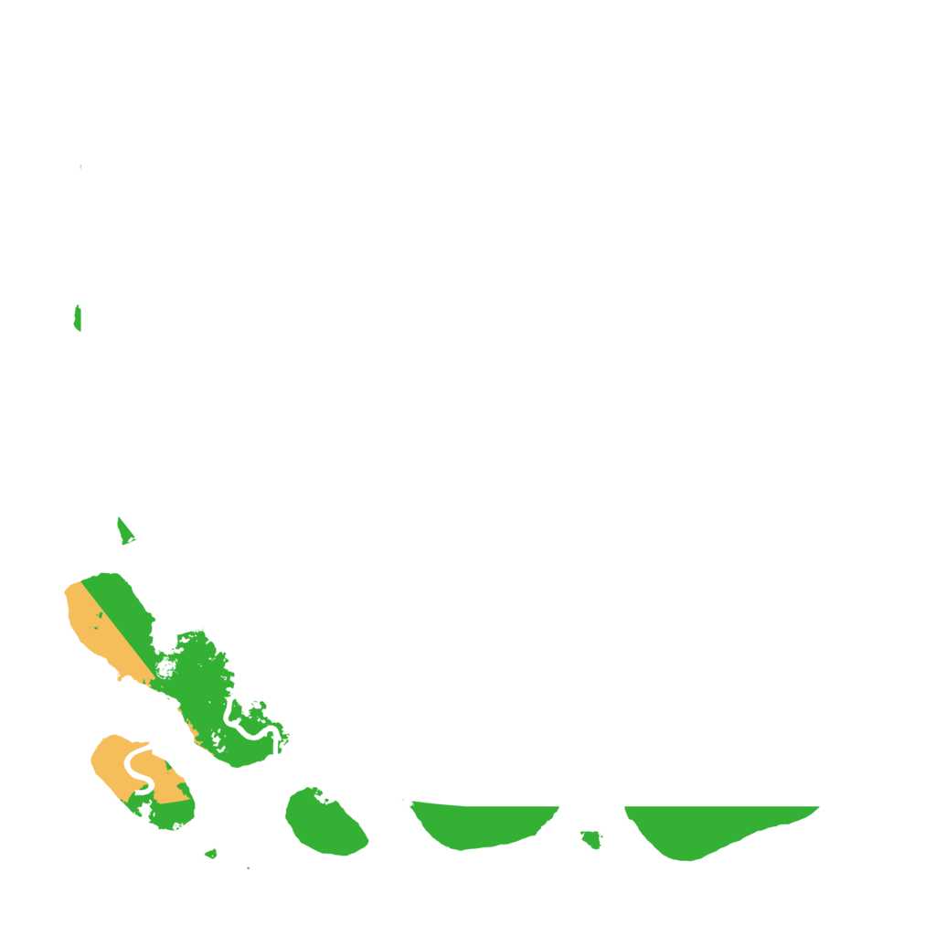 Biome Rust Map: Procedural Map, Size: 4250, Seed: 587885042