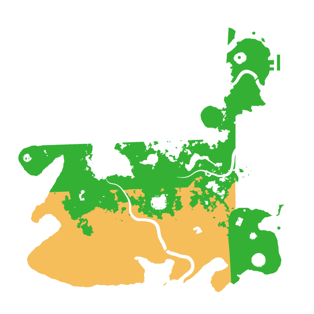 Biome Rust Map: Procedural Map, Size: 4000, Seed: 84952673