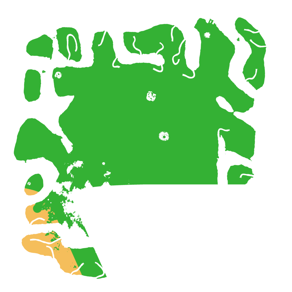 Biome Rust Map: Procedural Map, Size: 4500, Seed: 27948